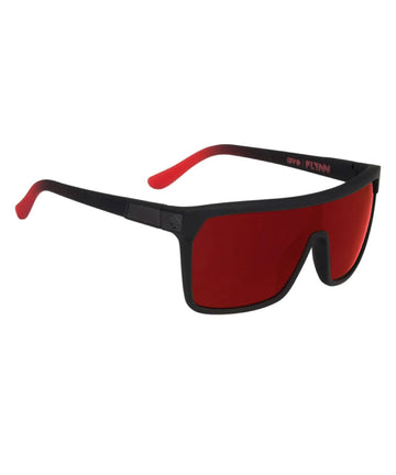 Spy Sunglasses flynn - Soft Matte Black/Red Fade
